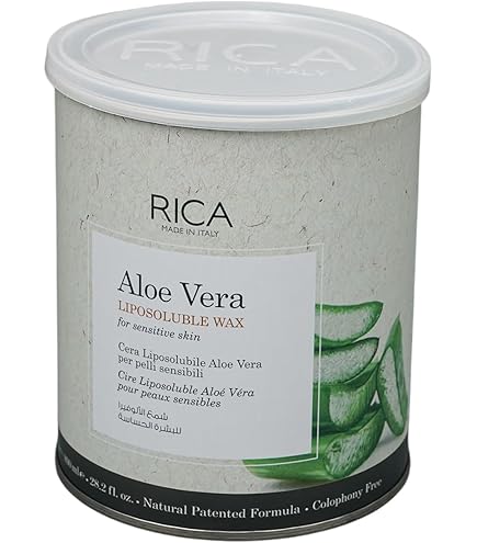Amazon.com : Rica Liposoluble Wax-White Chocolate-For Dry Skin 800